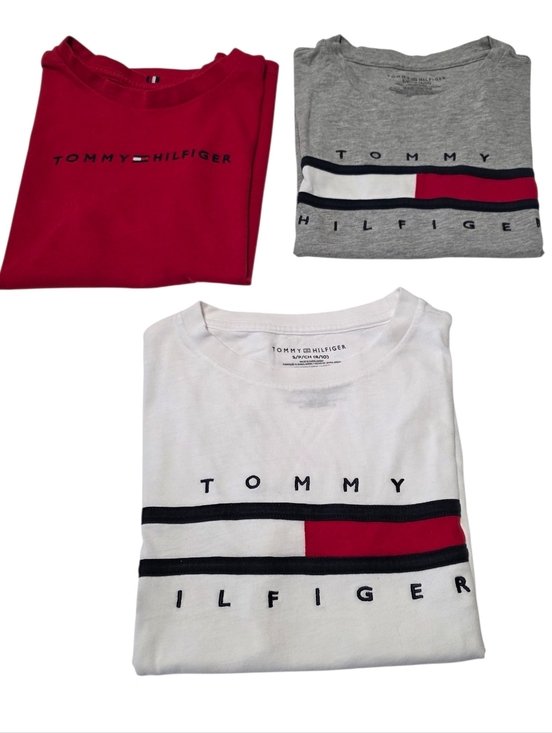 Tommy Hilfiger Other - Boys' Size 8/10 Tommy Hilfiger Logo Tee Trio - Red, Grey, White